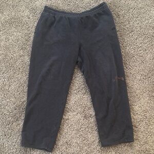 Russel Men’s XL Embroidered Heavyweight Cotton Grey Baggy Sweatpants